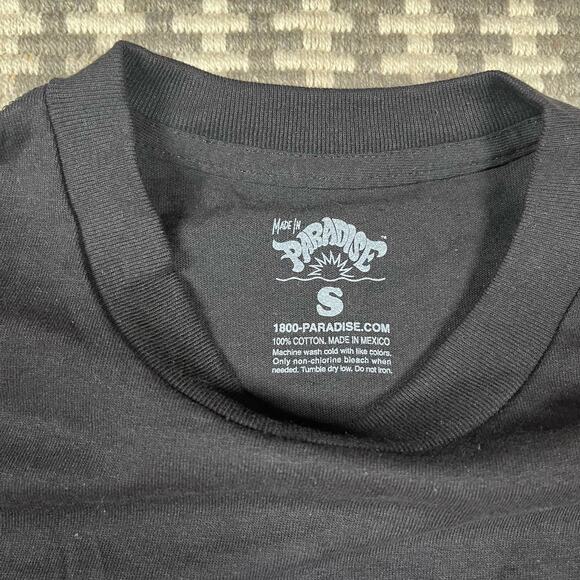 Made in Paradise D*ck Pills 69 Tee T Shirt Black Men’s Sz S New - Picture 5 of 5